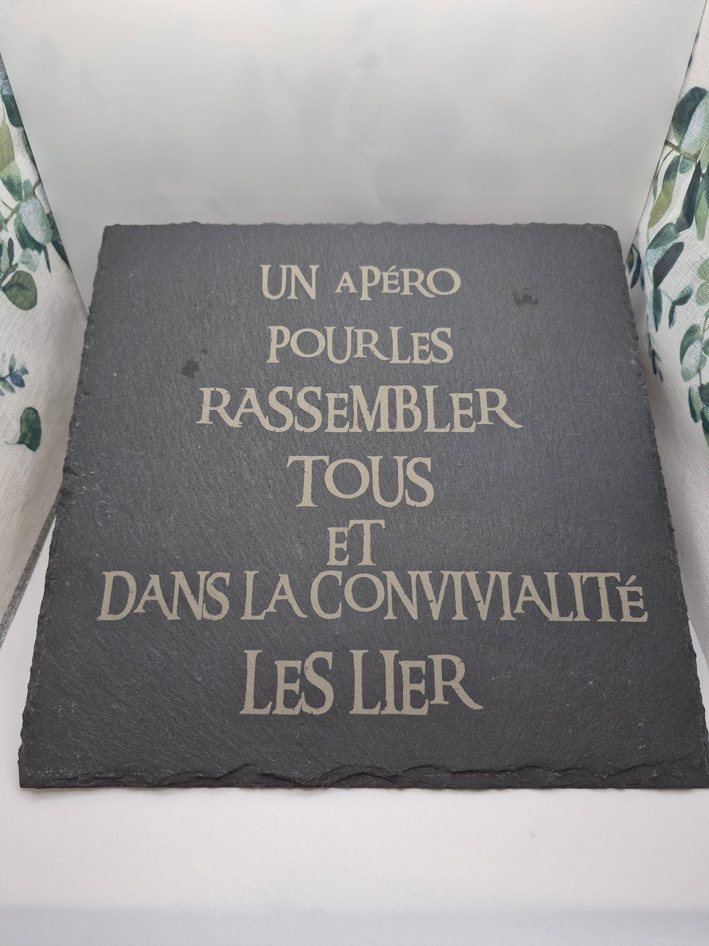 Ardoise Gravée Laser Un Apéro Pour Les Rassembler Tous Tolkien