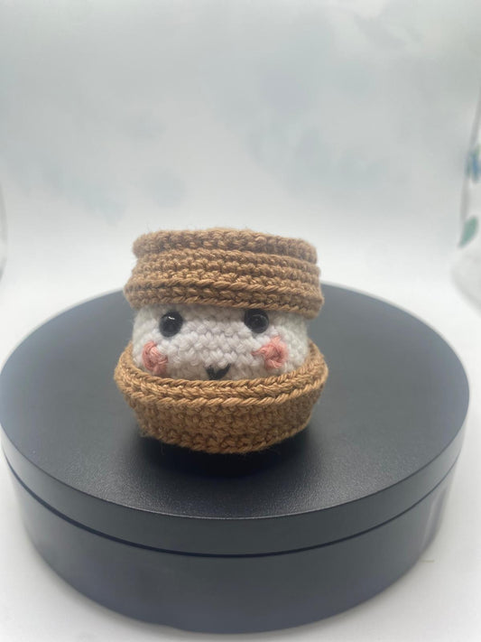 Patron crochet Baby Bao : l'amigurumi raviole vapeur kawaii